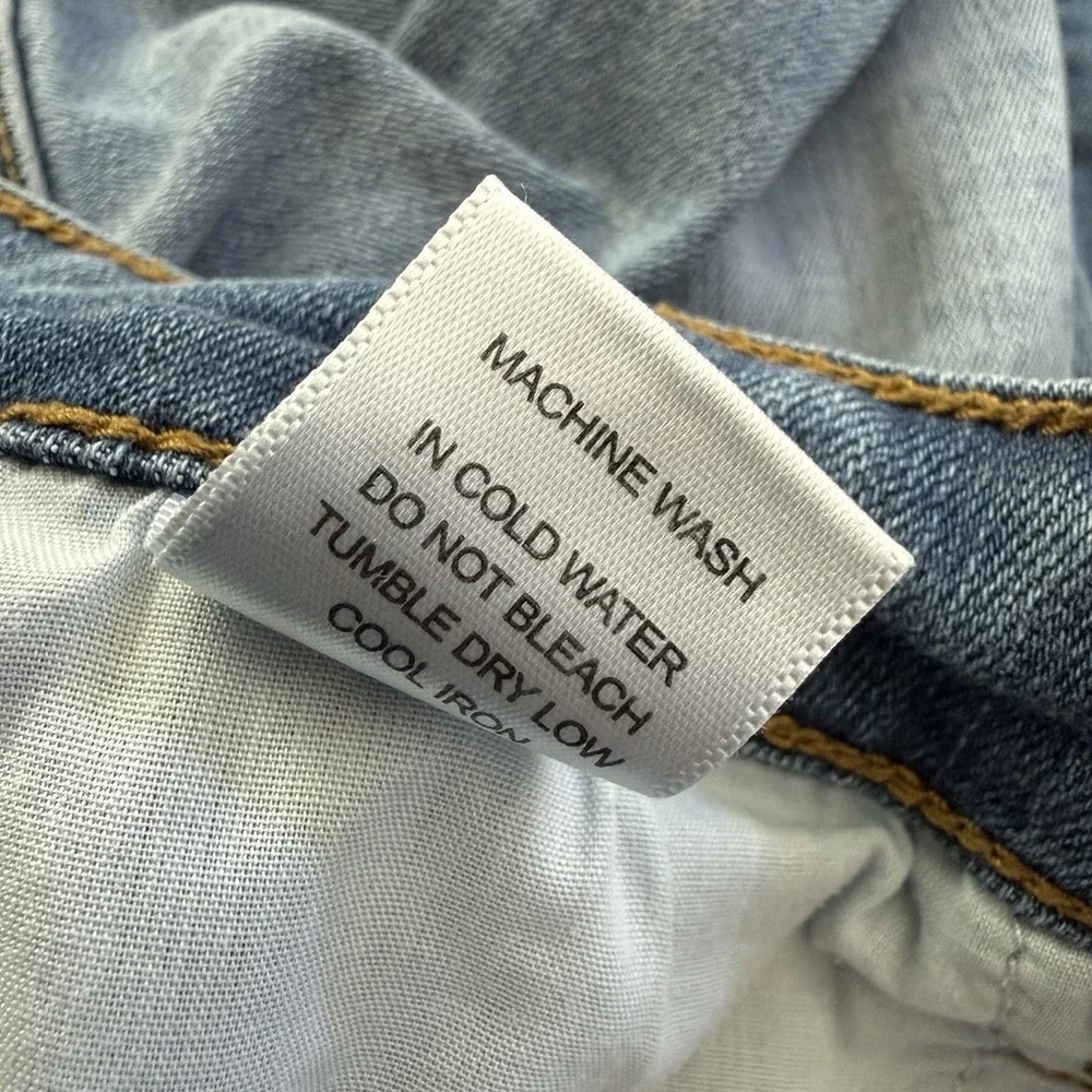 Judy Blue Relaxed Fit Jeans Size 5/27 JB82103MD Medium Wash Whiskering - Picture 8 of 11